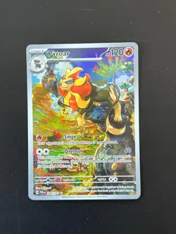Pyroar 200/193 SV Paldea Evolved Holo Illustration Rare IR Pokemon Card PC - Image 1