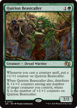 Quirion Beastcaller - 703 - Foundations Jumpstart- Near Mint - MTG - Image 1