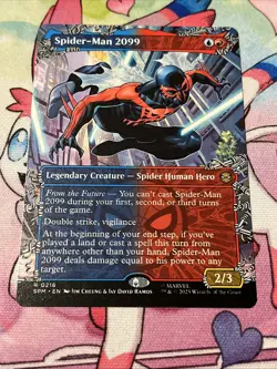 Spider-Man 2099 (0216) (Borderless) Marvel's Spider-Man Regular - Image 1