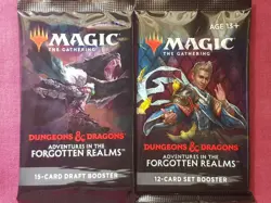 Magic The Gathering D&D ADVENTURES FORGOTTEN Draft and Set Boosters sealed MTG - Image 1