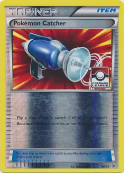 1x Pokemon Catcher - 36/39 - Promotional - Reverse Holo League Promo Lightly Pla - Image 1