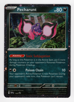 Pecharunt 149 - NM Cosmo Holo - SVP Black Star Promos, Scarlet & Violet Pokemon - Image 1