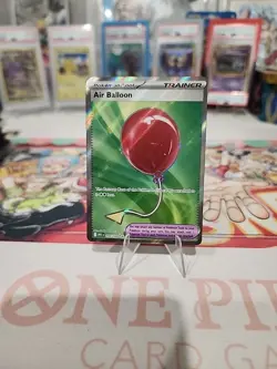 AIR BALLOON Ultra Rare Holo Trainer #166/132 Pokemon Mega Evolution English - Image 1