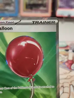 AIR BALLOON Ultra Rare Holo Trainer #166/132 Pokemon Mega Evolution English - Image 3