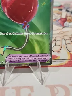 AIR BALLOON Ultra Rare Holo Trainer #166/132 Pokemon Mega Evolution English - Image 5