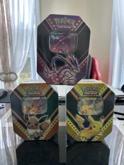 Pokemon V Powers Collection Tin Pikachu Eevee Eternatus NEW FACTORY SEALED 820650807794 - Image 1
