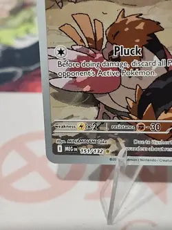Spearow 151/132 Illustration Rare Mega Evolution Pokemon TCG NM, Freshly Packed - Image 4