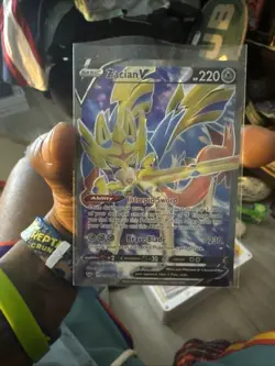 Zacian V 195/202 - Sword and Shield - Pokemon TCG - Image 1