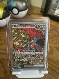 Roaring Moon EX 162/131 Pokemon Prismatic Evolutions Special Illustration Rare - Image 1