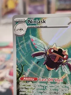 Ninjask 137/132 Illustration Rare Mega Evolution English Pokemon TCG Freshly Pac - Image 2
