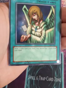 Yu-Gi-Oh! TCG Graceful Charity SDP-040 Super Rare Unlimited NM/LP - Image 3