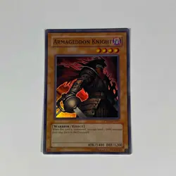 Yugioh - Armageddon Knight - PTDN EN021 - Super Rare UNL - LP - Image 1