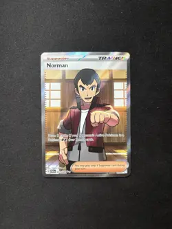 Norman 237/182 - Pokemon Card Paradox Rift Full Art Ultra Rare - Image 1