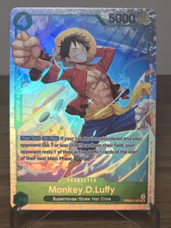Monkey.D.Luffy (SR) - PRB02-005 - The Best Vol. 2 - ONE PIECE Card - English - Image 1