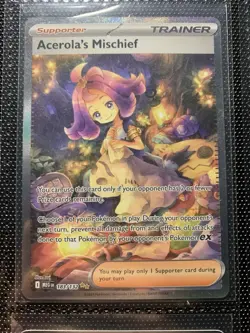 Acerola's Mischief - 183/132 - ME01 - Mega Evolution Near Mint Card SIR - Image 1