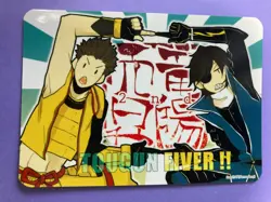 Samurai Warlord Sengokukenran-Choco Card Ieyasu & Masamune Tougun Fiver Japanese - Image 1