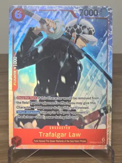 One Piece Card Game TCG - Trafalgar Law PRB02-002 SR - The Best Vol.2 - English - Image 1