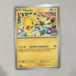 Pikachu - SVP225 World Championship 2025 Stamped Promo Pokemon Card - Image 1