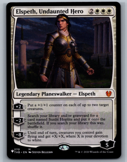 Magic MTG The List Reprints Elspeth, Undaunted Hero #270 TCG CCG - Image 1