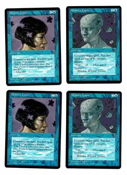 MTG 4x Memory Lapse (NM) Homelands Interrupt Magic The Gathering WOTC VTG - Image 1