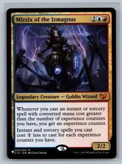Magic MTG The List Reprints Mizzix of the Izmagnus #050/342 TCG CCG - Image 1