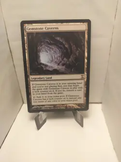 MTG Gemstone Caverns From Time Spiral Regular Finish NM - Image 1