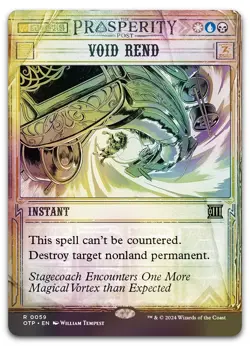 Void Rend #59 (Foil) (NM) Thunder Junction OTP Magic MTG - Image 1