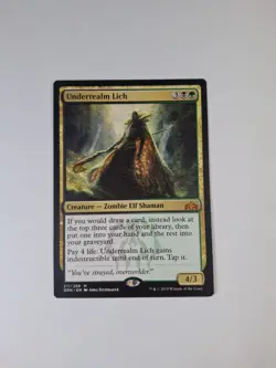 MTG Underrealm Lich Guilds of Ravnica Regular NM - Image 1