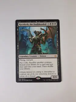 MTG Razaketh, the Foulblooded Hour of Devastation Regular NM - Image 1