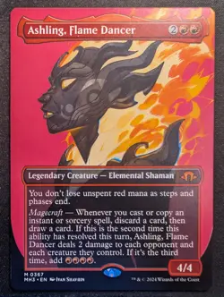 Ashling, Flame Dancer - Borderless - Modern Horizons 3 (MTG) - Image 1