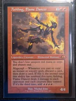 Ashling, Flame Dancer - Retro Frame - Modern Horizons 3 (MTG) - Image 1