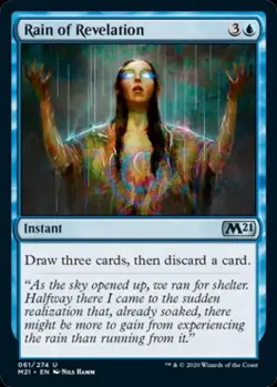 Rain of Revelation - Light Play MTG Magic 2021 Core Set - Image 1