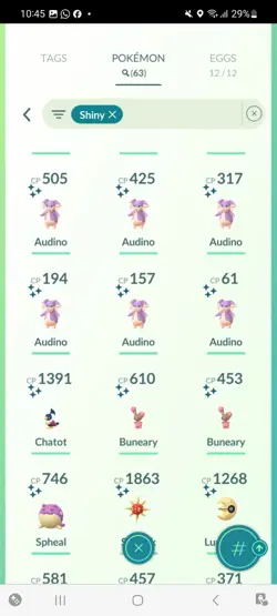 Pokemon Go (Stage 34) Shiny Pancham ( 63 Shinys ) - Image 4