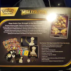 New & Sealed Pokemon TCG Mega Evolution Gardevoir ETB Elite Trainer Box - Image 2