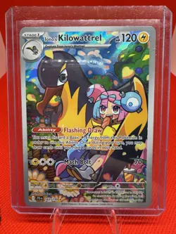 Ionos Kilowattrel 163/159 Journey Together IR New MINT Pokemon Great Centering - Image 1