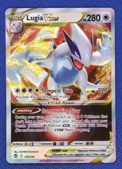 Pokemon - Lugia VSTAR - Sword & Shield Silver Tempest 139/195 Holo Ultra Rare - Image 1