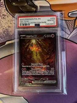 2023 Pokemon Paldea Evolved Chi-Yu ex 259/193 Special Illustration Rare PSA 10 - Image 1
