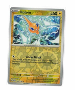 Pokemon Scarlett & Violet Rotom 069/198 Reverse Holo Common - Image 1