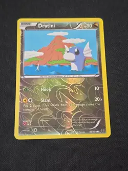 Dratini 49/108 Roaring Skies Reverse Holo Rare Pokemon TCG Light Played - Image 1