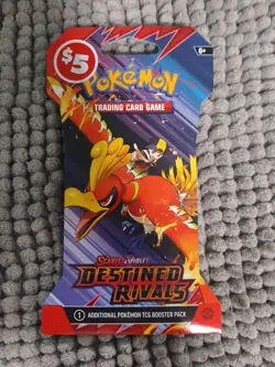 Pokemon TCG Scarlet & Violet Destined Rivals Blister Pack 1 Pack - Image 1