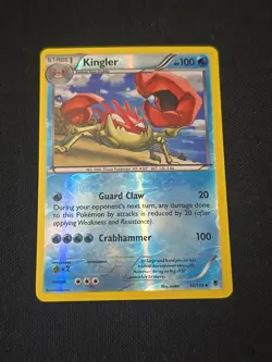 Kingler 14/119 XY - Phantom Forces Reverse Holo Rare Pokemon TCG Light Played - Image 1