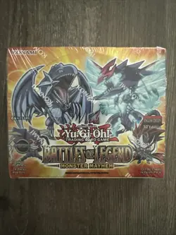 YuGiOh Battles of Legend Monster Mayhem BOOSTER BOX (24pk) SEALED 1st Edition - Image 1