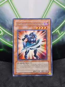 Yugioh Chthonian Soldier EEN-EN010 Rare 1st Edition NM - Image 1