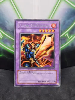 Yugioh Flame Swordsman DB1-EN100 Rare VLP - Image 1