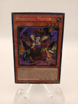 YUGIOH Secret Rare Mimighoul Master MP25-EN096 1st Edition - Image 1