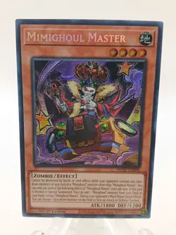 YUGIOH Secret Rare Mimighoul Master MP25-EN096 1st Edition - Image 2