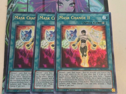 Yugioh 3x Mask Change II GFTP-EN112 Ghosts from the Past Ultra Rare 1st Ed NM - Image 1