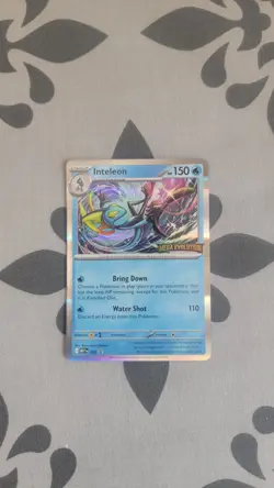 Inteleon Stamped Prerelease Promo Holo Pokemon Card MEP 002 - Image 1
