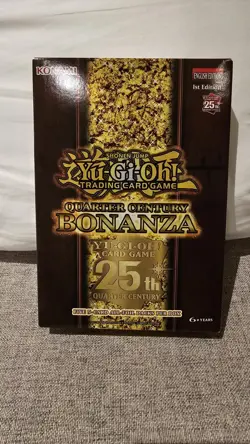 Yu-GI-Oh Quarter Century BONANZA Box, Trading Card Game, Factory Sealed.! - Image 1