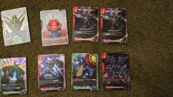GUNDAM CARD GAME TCG NEW TYPE RISING LOT C/U/R & 1 LR 100+ CARDS + BOX - Image 2